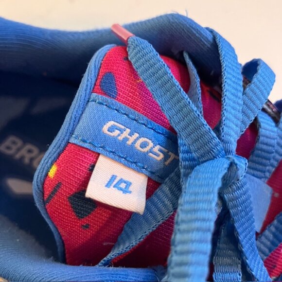 Brooks Ghost 14 Women's Size 10.5 Pink Blue Running Sneakers Shoes 1203561B656 - Picture 5 of 12